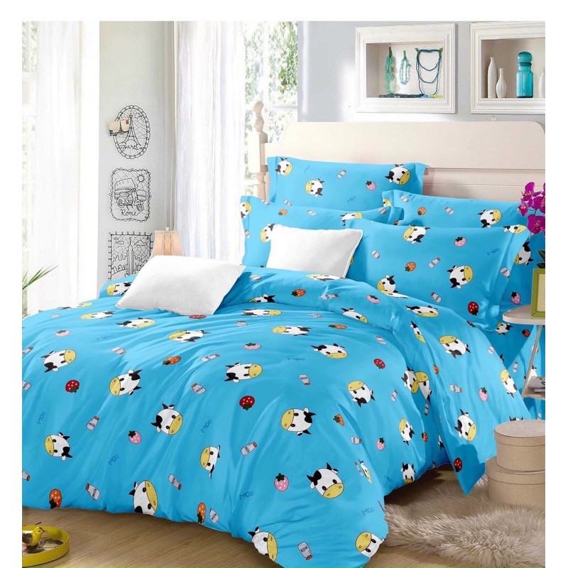 Bộ drap 100% cotton- kích thước 1m và 1m2