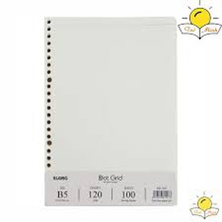 {COMBO 3/1] Ruột sổ còng Dot Grid B5 - 100 tờ; MS: 547 [Sổ da cao cấp]