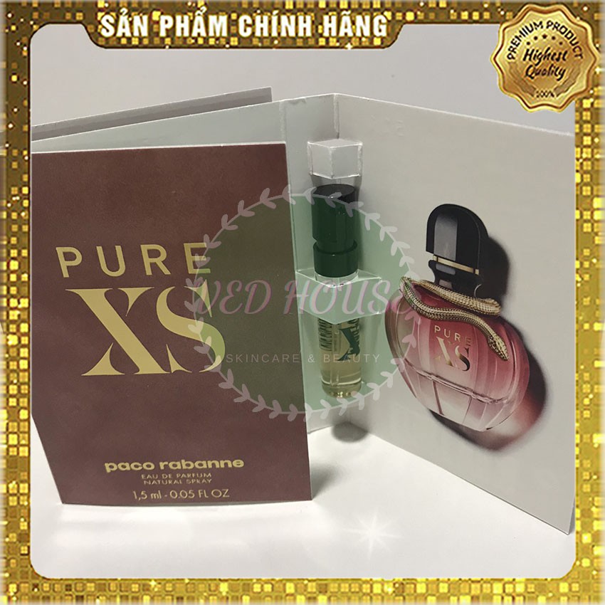 Vial Nước hoa Paco Rabanne Pure XS For Her EDP 1.5ml