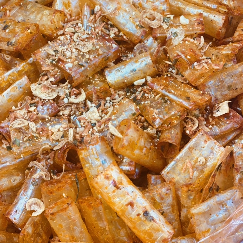 Bánh Tráng Cuộn Tôm Hành ÔNG BỐN - Bánh Không Cay, Vị Đậm Đà