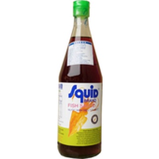 Nước Mắm Cá Mực Fish Sauce Squid Brand 725ml Thái Lan