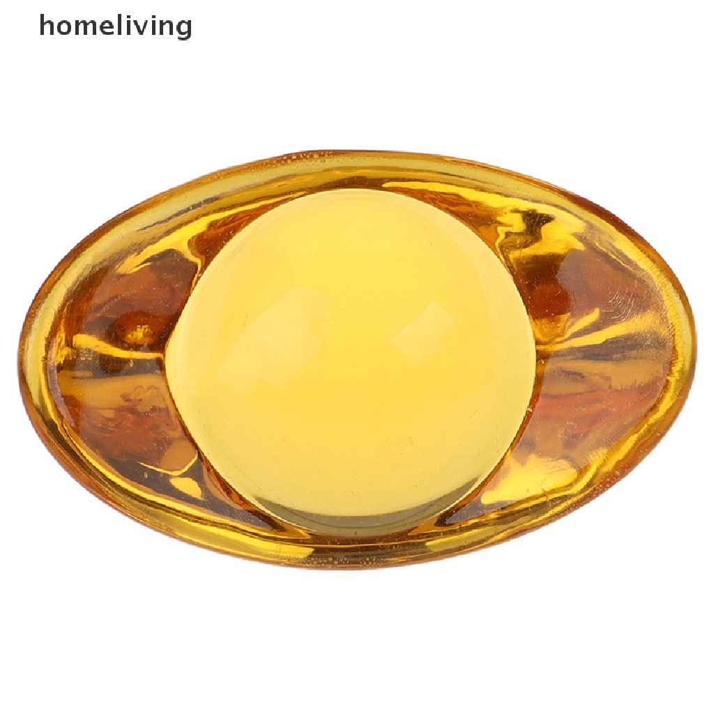 1/ 2 thỏi vàng pha lê trưng bày trang trí phong cách Trung Hoa chất lượng cao