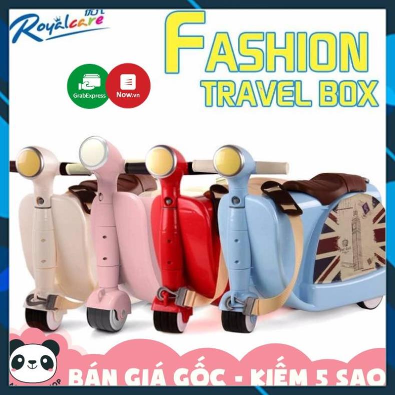 FREE SHIP !!! Vali xe chòi chân Vespa Royalcare cho bé RC822217 chính hãng