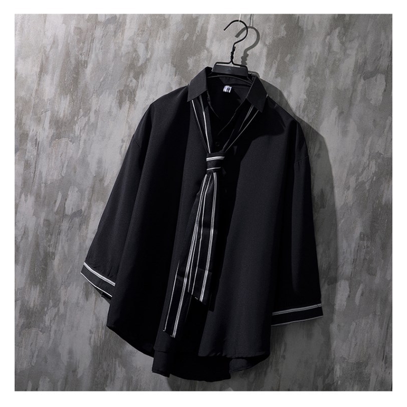 Áo sơ mi ngắn tay thời trang cá tính | BigBuy360 - bigbuy360.vn