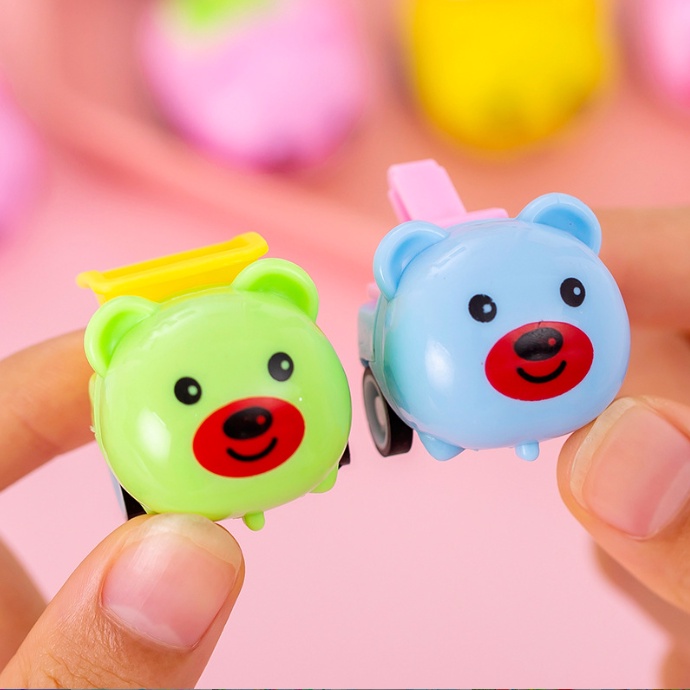 Đồ chơi Xe Con Vật Mini Chạy Đà - Thú Chạy Cót Mini - Xe Công Trình [Đồ Chơi Cho Bé]