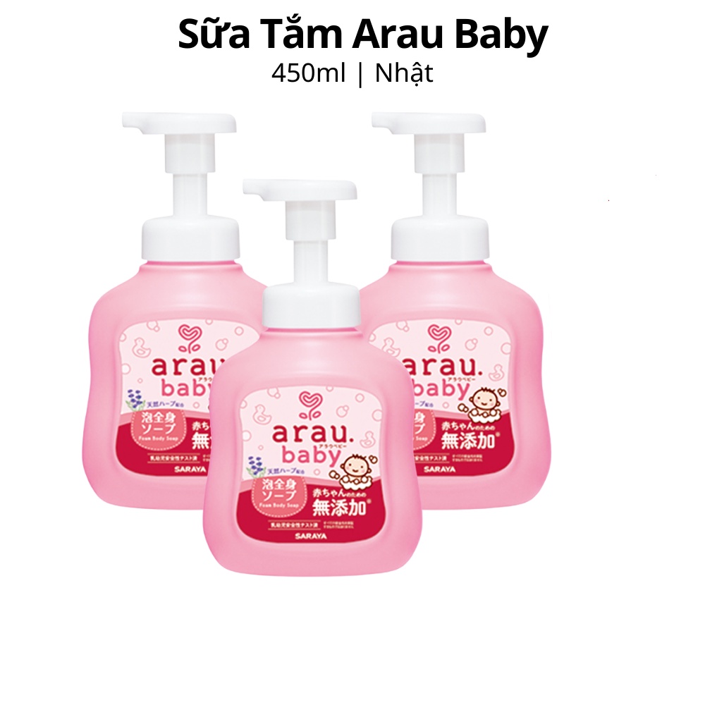 Sữa tắm gội Arau Baby 450ml