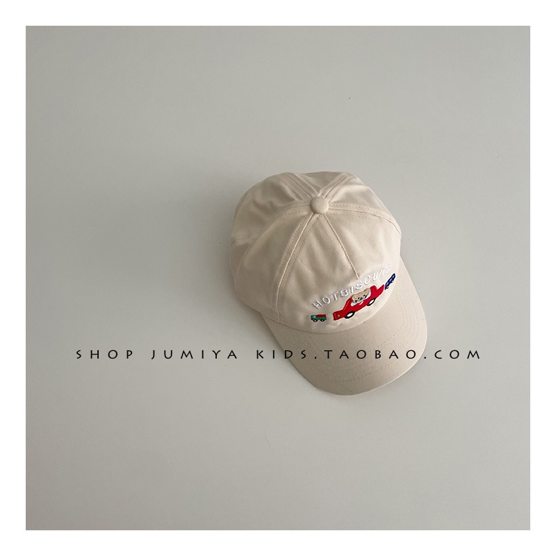 Mũ Lưỡi Trai Họa Tiết Thêu Phong Cách Mùa Hè Cá Tính Cho Bé Từ 1-3 Tuổi