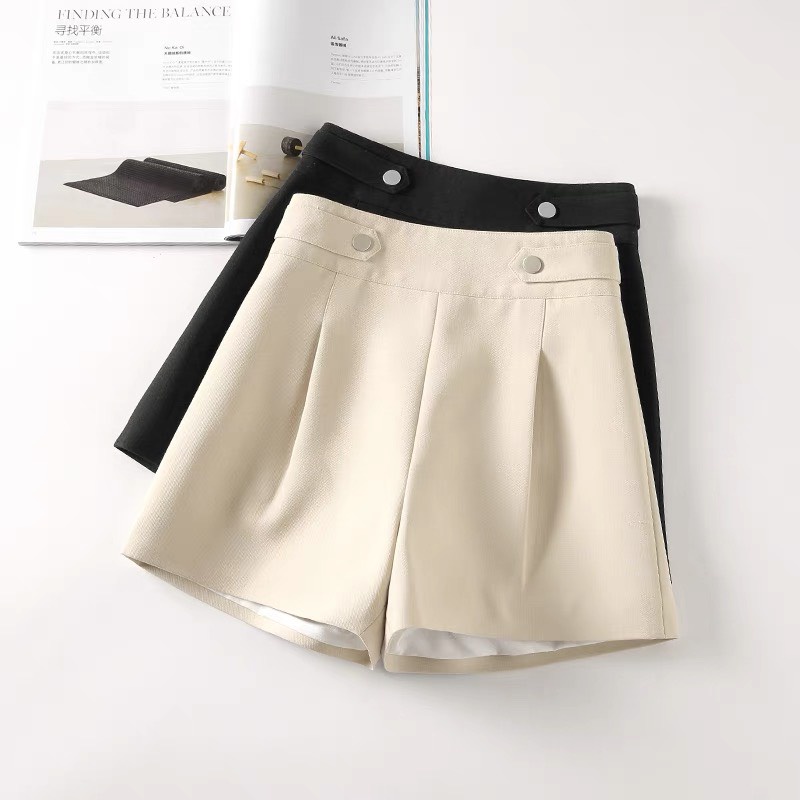 Quần short nữ cạp cao phong cách hàn cực xinh