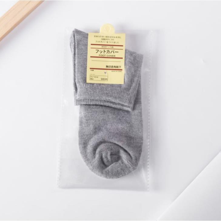 SET 4 Đôi Tất Nam CỔ CAO chống mùi kháng khuẩn - Freesize B04