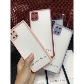 Ốp lưng samsung Note 10 lite siêu mỏng nhẹ bảo vệ camera