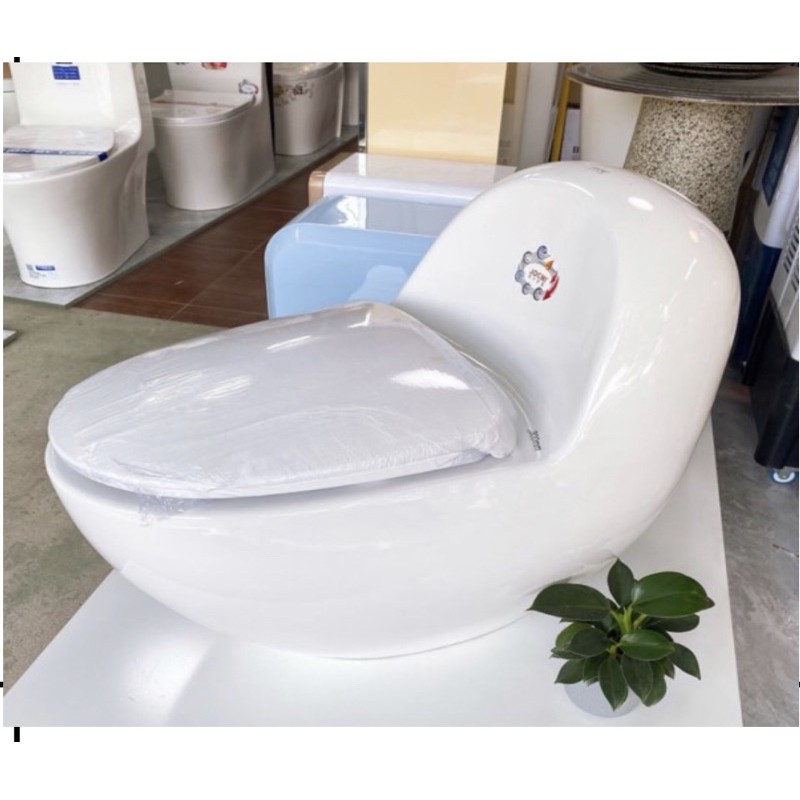 Bồn cầu trứng lớn, bệt trứng men tuyết nano | BigBuy360 - bigbuy360.vn