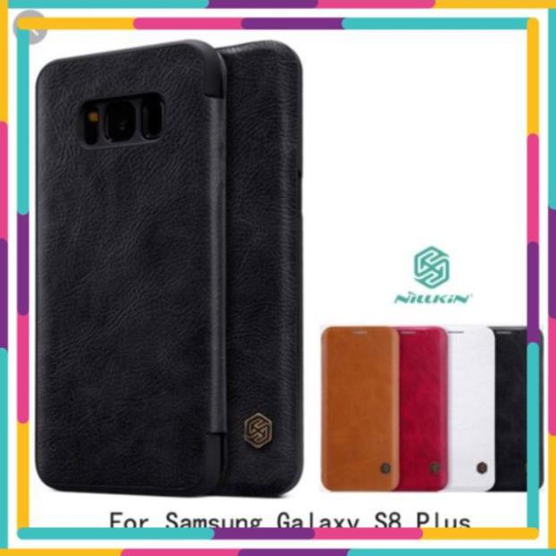 Bao da galaxy s8 plus hiệu nillkin QIN (hàng chuẩn chính hãng)