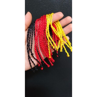 Sale vòng dây tim 1.5mm (Hàng shop tự thiết kế,hàng chất lượng)vòng tay chỉ đỏ may mắn vòng nhóm vòng đôi