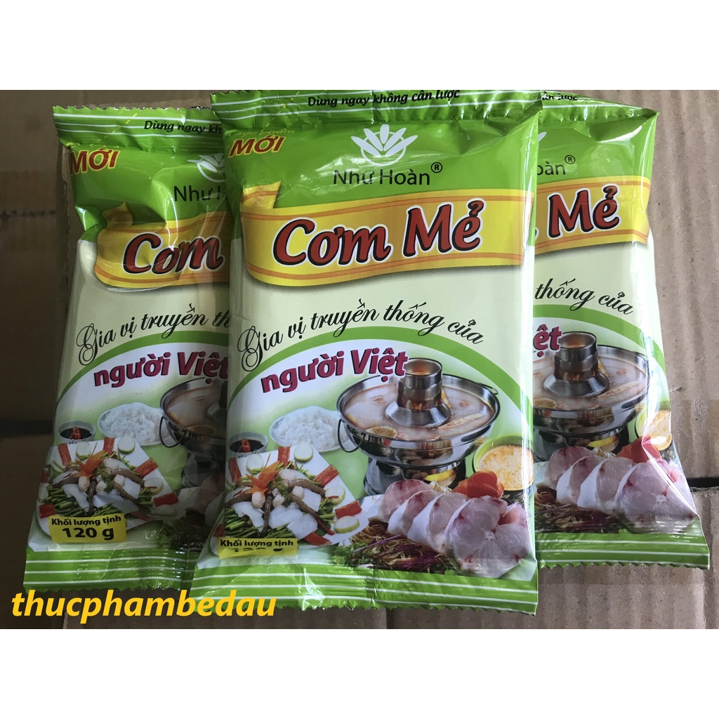 Cơm mẻ gói 120g ( combo 4 gói)