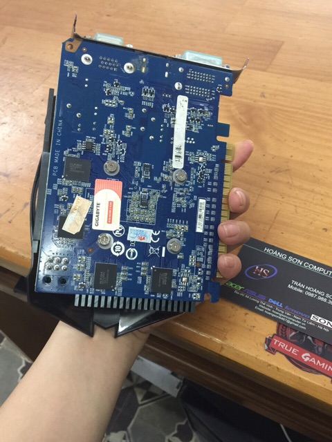CARD chính hãng GIGA GT 740 2gb dr5 128bit có kèm ảnh thật