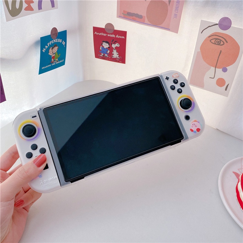 Vỏ Mềm Bảo Vệ Tay Cầm Chơi Game Nintendo Switch V1 / V2 / OLED Kirby