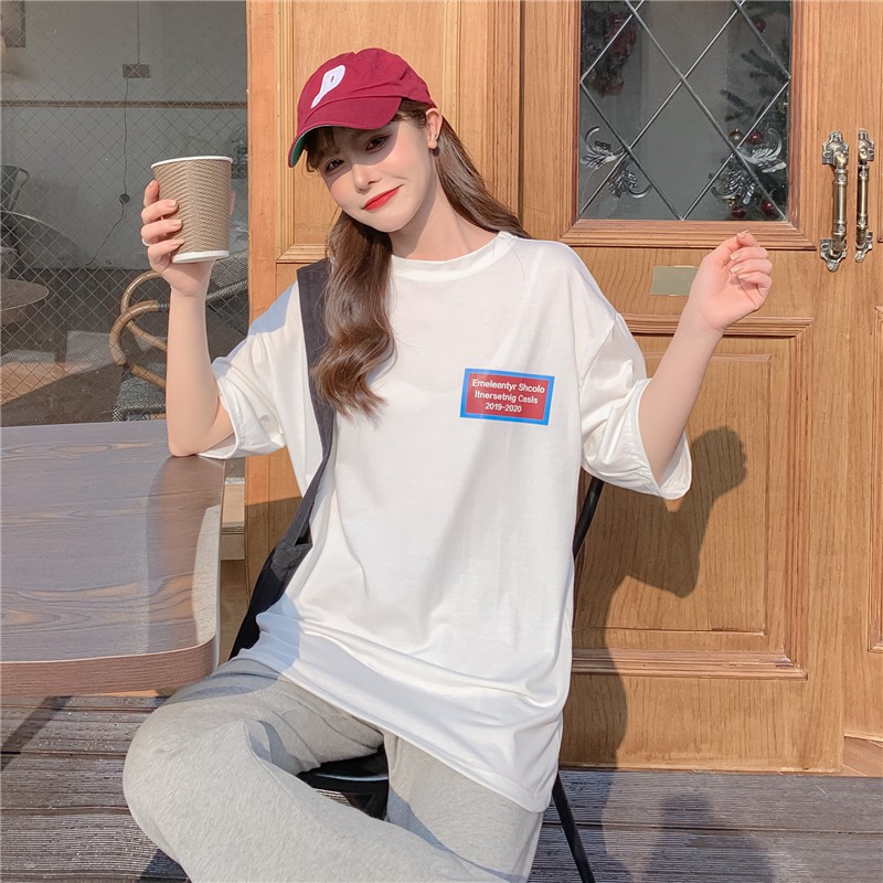 Áo phông nữ nam form rộng giấu quần unisex thun basic teen cổ tròn cotton oversize giá rẻ in style ulzzang OLSEAC