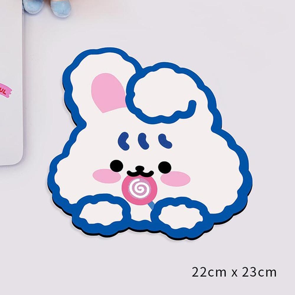 Lót ChuộT ChốNg Trơn TrượT HìNh Thỏ HoạT HìNh 20x22cm
