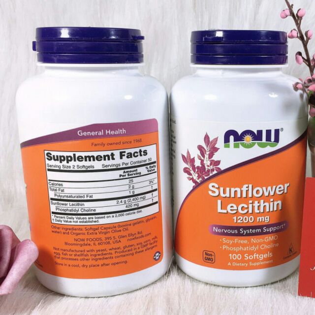Sản phẩm chống tắc tia sữa cho mẹ SUNFLOWER LECITHIN