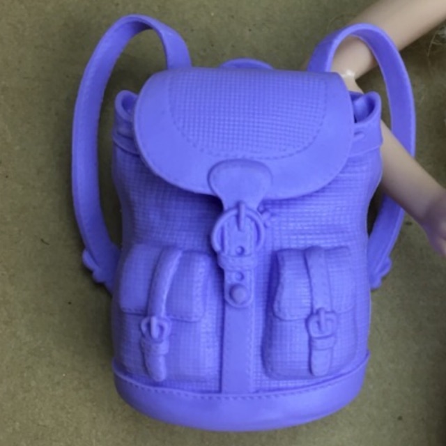 P3A- Balo nhựa cho búp bê 1:6 barbie licca holala blythe