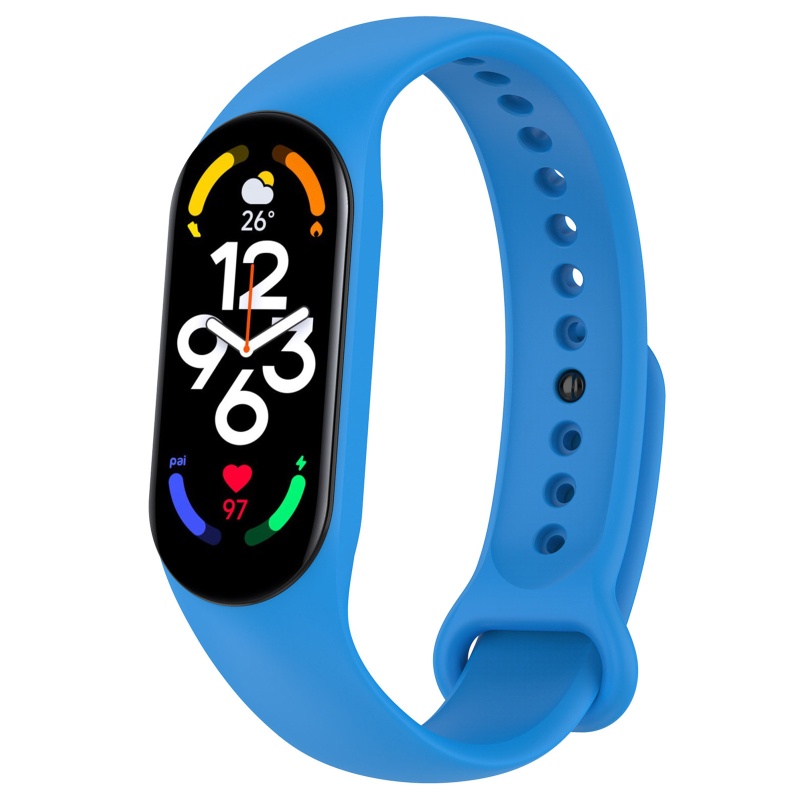 Dây Đeo Silicone Mềm Chống Mồ Hôi Cho Mi Band 7