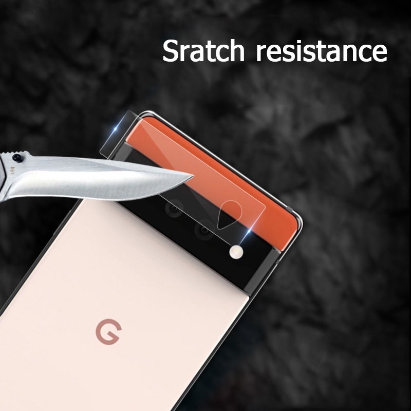 Set 1-5 kính cường lực bảo vệ camera sau thích hợp cho Google Pixel 6 Pro 5 4 3 3a 4a Xl