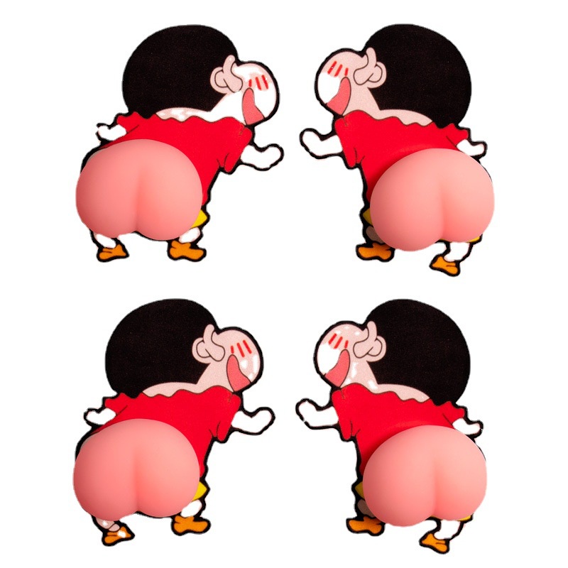 1 Miếng Dán 3D Bằng Silicon Chống Va Chạm Trang Trí Xe Hơi