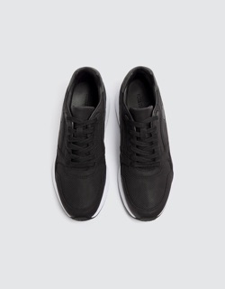 Giày nam Pull&bear màu đen Authentic