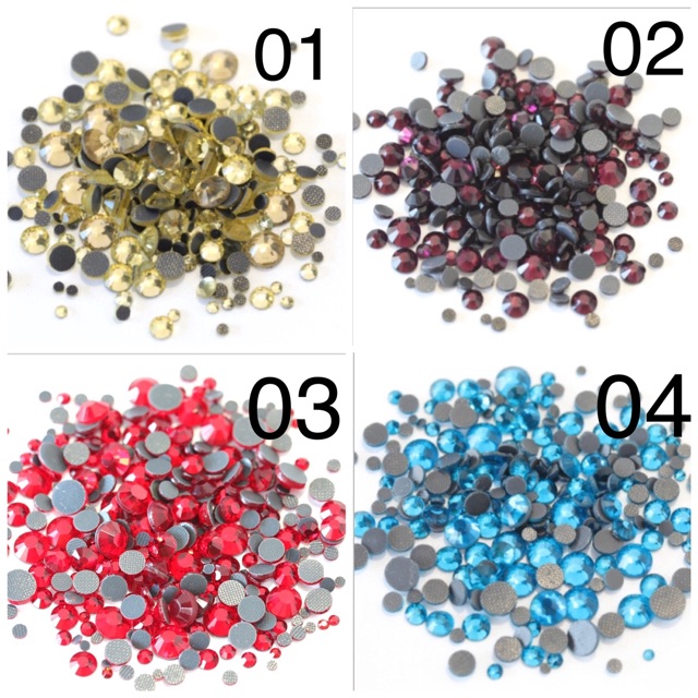 Đá chân keo mix size 1000 viên