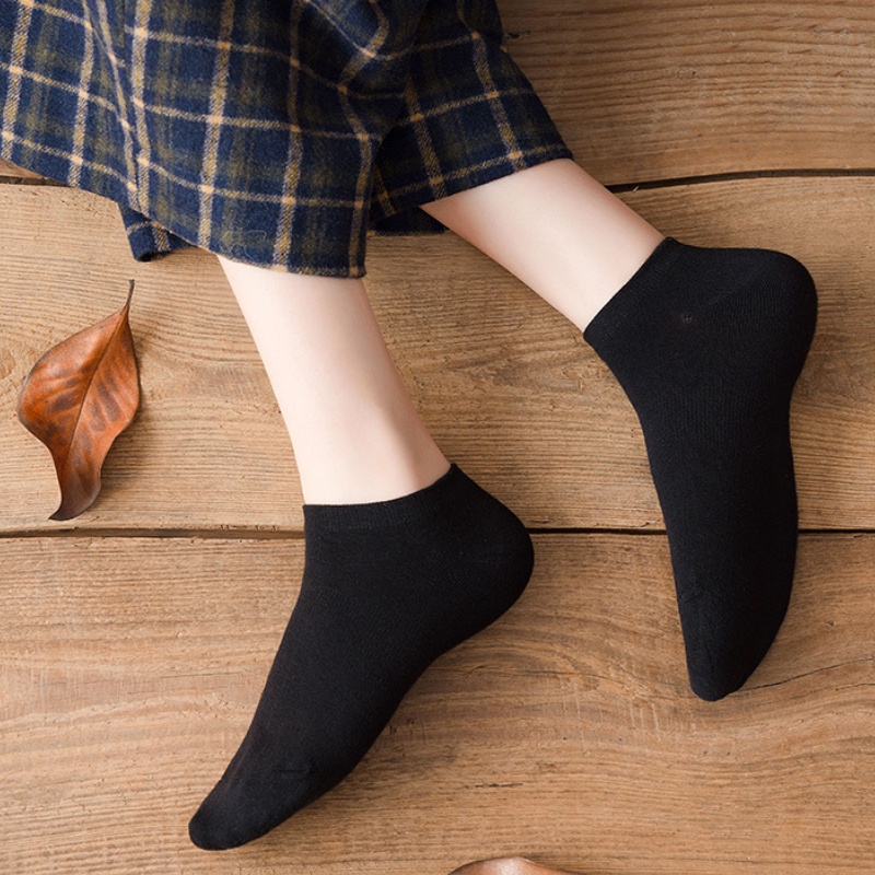 Vớ FHYL mềm mại chống mùi phong cách thể thao thường ngày dành cho nữ