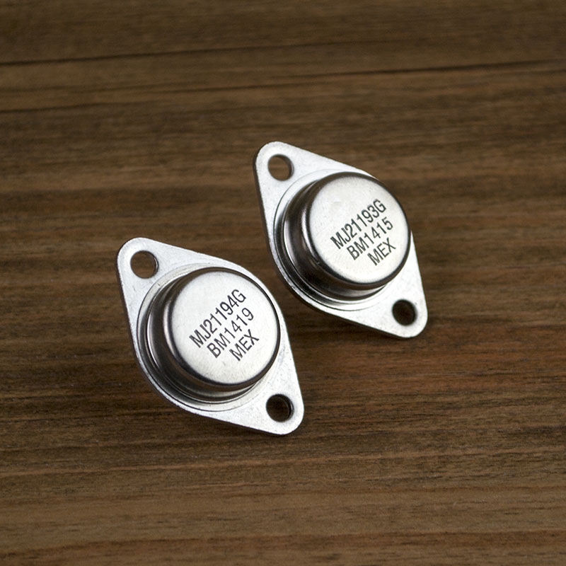 Set 5 Linh Kiện Bán Dẫn MJ21194 mj21193g TO-3 Mới