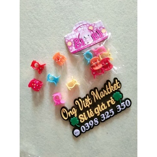 Set 6 kẹp tóc mái, cặp càng cua nhí cho bé