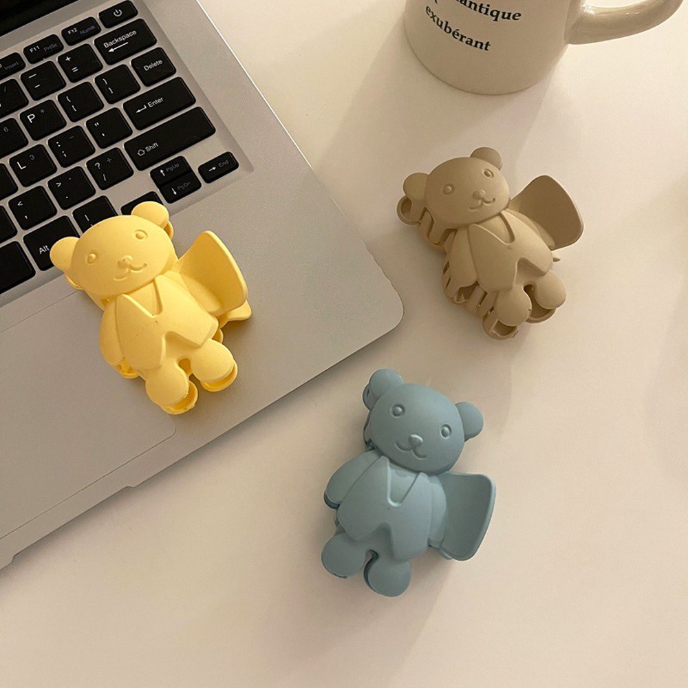 Kẹp Tóc Hình Gấu Nhiều Màu Sắc Thời Trang Thanh Lịch Cho Nữ