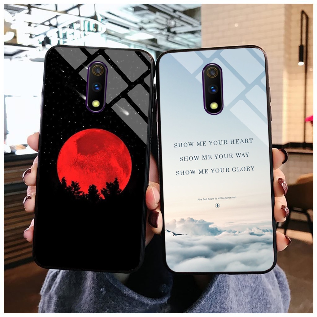 Ốp Lưng OPPO K3, Realme X Lưng kính cường lực cao cấp, Sang Trọng