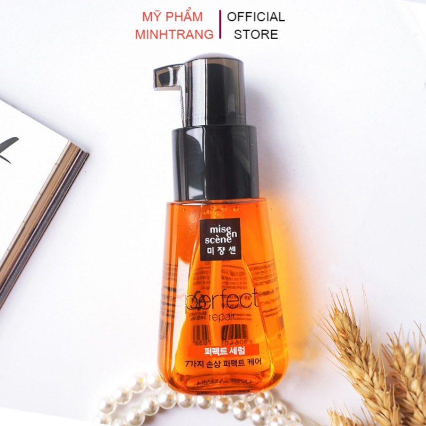 Dưỡng tóc Mise En Scene Perfect 80ml Golden Morocco 80ml giàu vitamin E,dưỡng chất phục hồi tóc sơ, khô, Ép, Uốn, Nhuộm