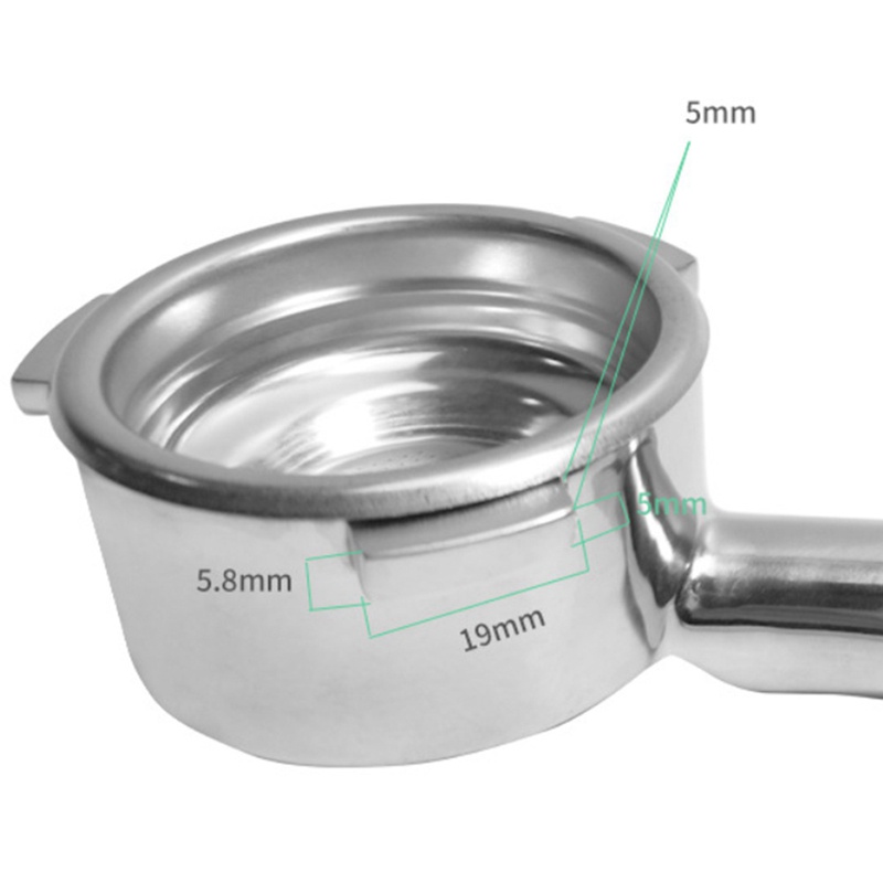 Rổ lọc không đáy 54mm bằng gỗ kiểu nhấn chuyên nghiệp dành cho máy Breville Barista Express