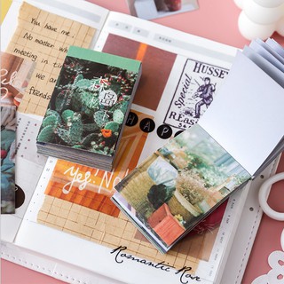 Cuốn 50 miếng sticker phong cách âu mỹ