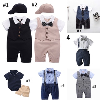 (Hàng cao cấp)Body công tử hè bé trai cộc tay ngắn tay hè 2021 body bé trai bodysuit cho bé mặc thôi nôi cao cấp