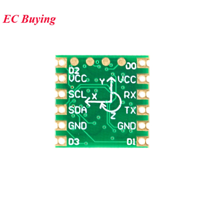 Mô Đun Cảm Biến Gia Tốc 6 Trục MPU6050 9 MPU9250 TTL IIC I2C Cho Arduino WT901