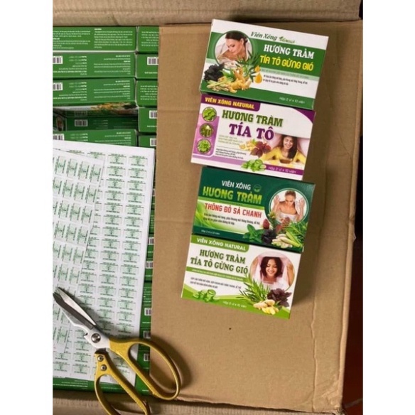 Combo 2 Hộp Viên Xông Mũi Họng