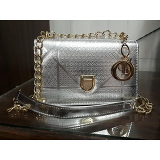 Túi xách nữ màu bạc