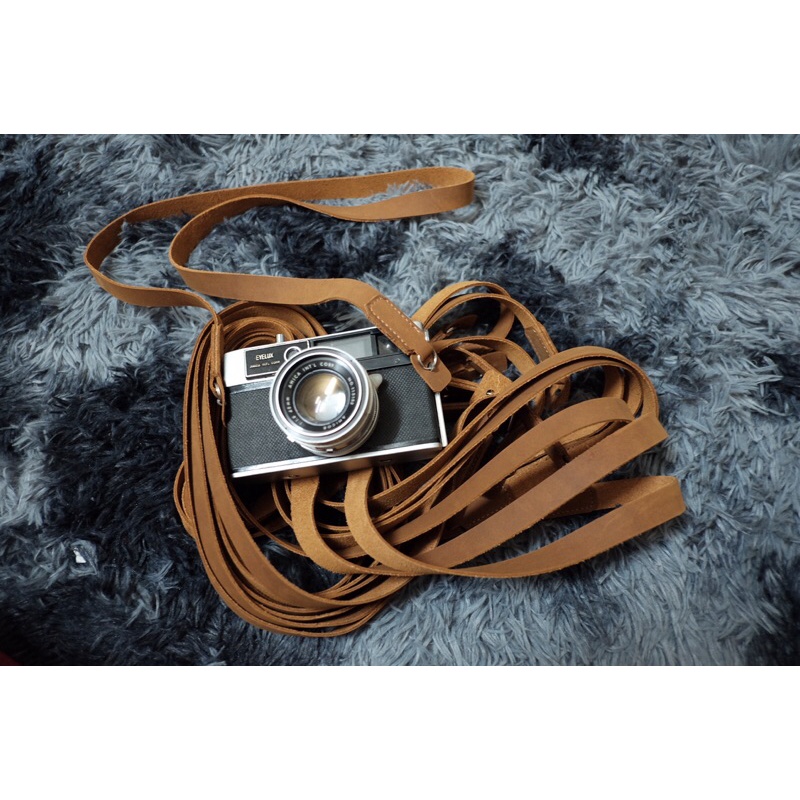 [ DÂY ĐEO MÁY ẢNH DA THẬT ]