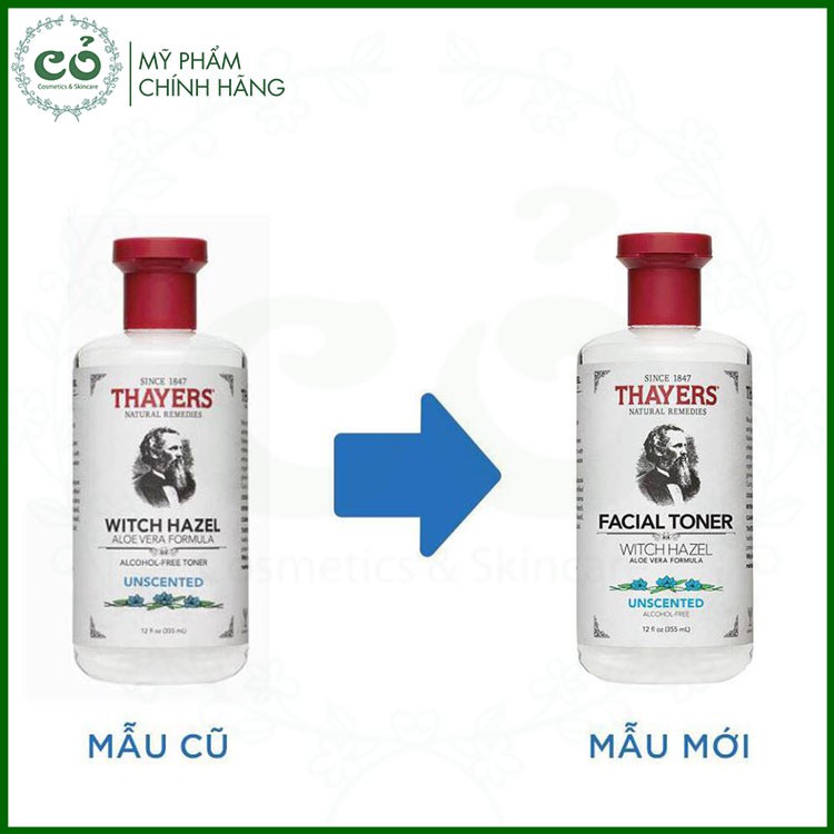 Nước hoa hồng Thayers Witch Hazel Toner