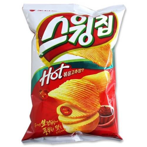 [HOT SALE] Snack khoai tây Swing tương ớt Hàn Quốc 60g