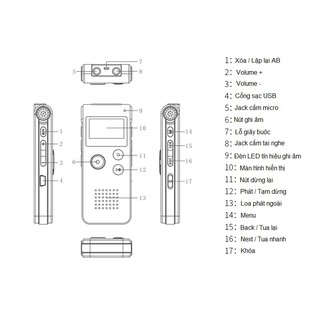 Máy ghi âm AK-012