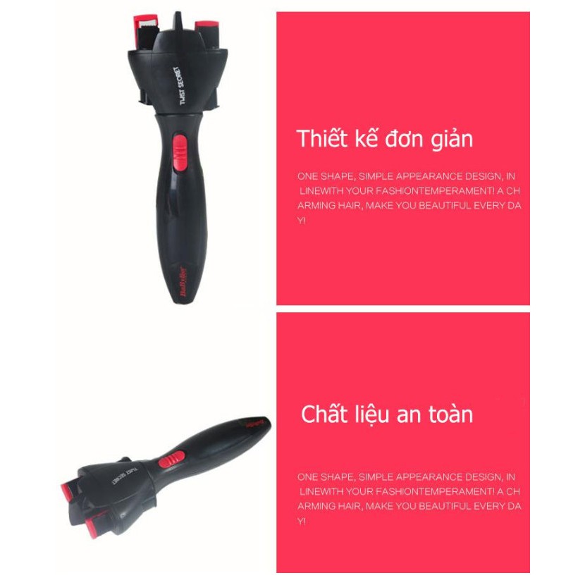 DỤNG CỤ THẮT BÍM TÓC TỰ ĐỘNG - Home and Garden