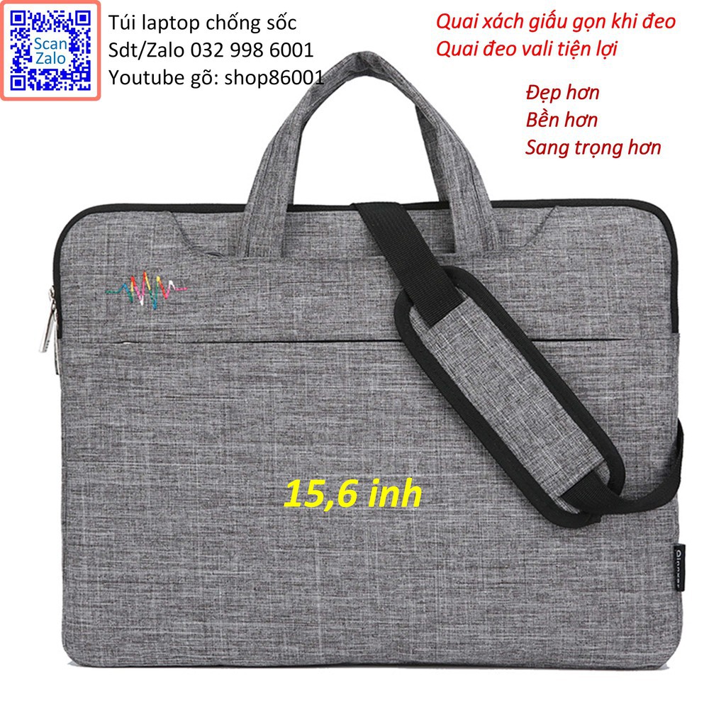 túi laptop chống sốc [Được xem hàng] thatlung_hanoi