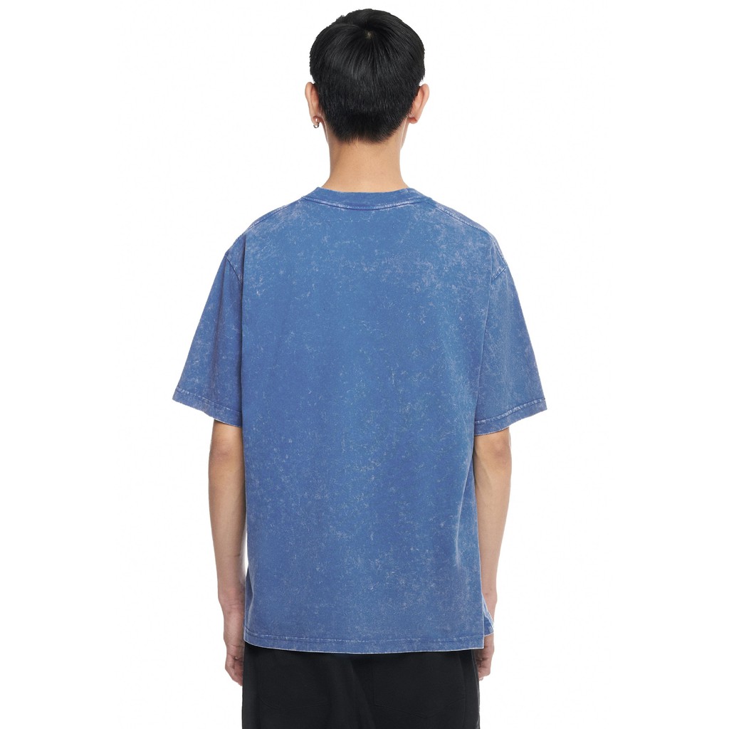 Áo thun nam ngắn tay Beuter Eyes Nose Cheek Blue Washed T-Shirt | BigBuy360 - bigbuy360.vn