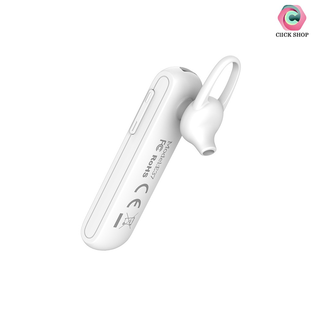 Tai Nghe Bluetooth Hoco E37 Gratified Business V4.1- Tai nghe hoco e37 có nút tăng giảm âm lượng