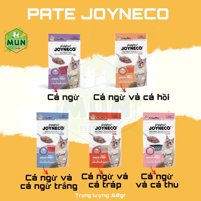 Pate JOYNECO gói 60gr